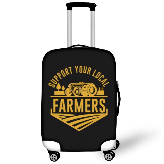 Farm Local Food Patriotic Farming Gift Idea Farmer Luggage Covers