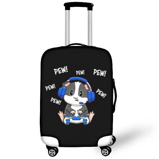 Black and White Guinea Pig Luggage Covers