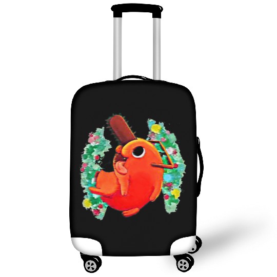 CUTE DEVIL DOG CHRISTMAS Luggage Covers