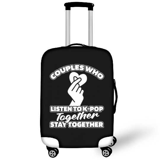 K Pop Couple Luggage Covers