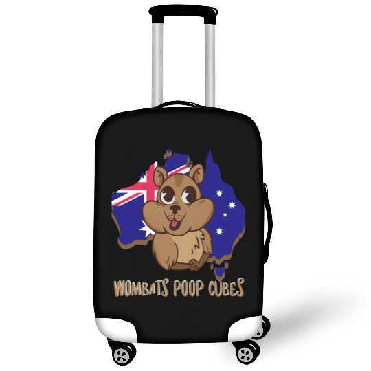 Wombats Poop Cubes For A Wombat Lover Luggage Covers