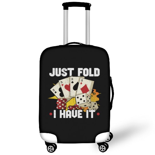 Poker Casino Poker Player Gambling Roulette Gift Luggage Covers