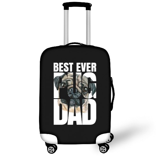 Best Ever Pug Dad Pug Owner Dog Lover Animal Lover Luggage Covers