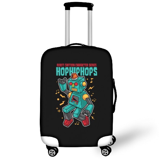 Robot Urban Hip-hop Cartoon Luggage Covers