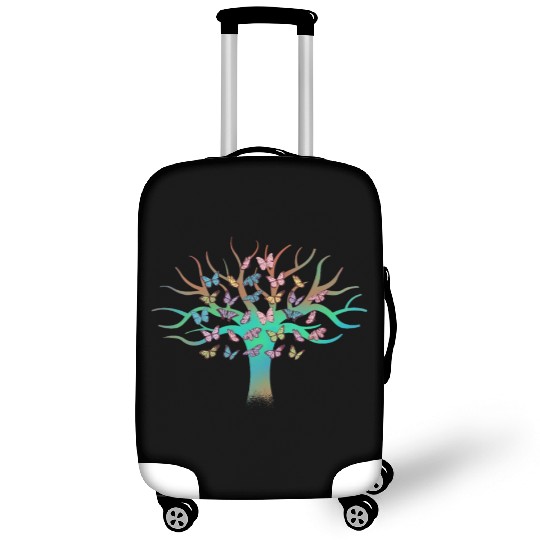 Butterfly Tree Beautiful Animal Butterflies Tree Luggage Covers