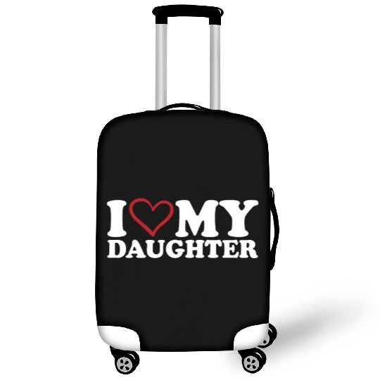 I Love My Daughter Luggage Covers