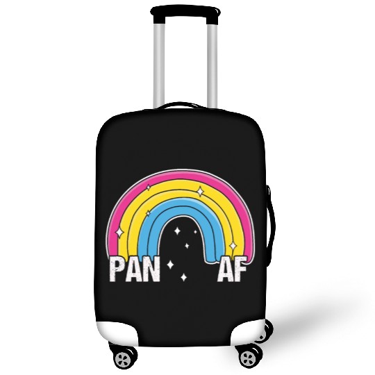 Pan AF Pansexual Pride Flag Rainbow Luggage Covers