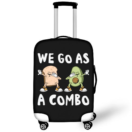 Siblings Avocado Toast Combo Big Sister Brother Luggage Covers