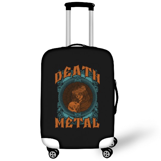 Goth Rock Satan Unicorn Festivals Death Metal Luggage Covers