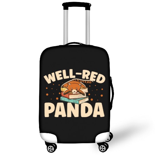 Well-Red Panda Zookeeper Zoogoer Wildlife Bookworm Luggage Covers