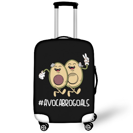 Sibling Big Brother Avocado Goals Hilarious Puns Luggage Covers