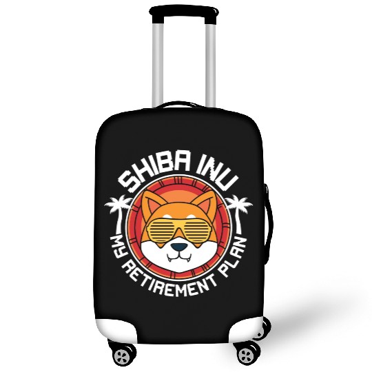 Shiba Inu My Retirement Plan Luggage Covers