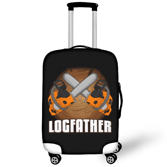 chainsaw Logfather Lumberjack Luggage Covers