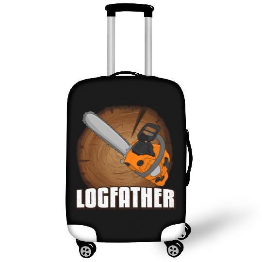 chainsaw Logfather Lumberjack Luggage Covers