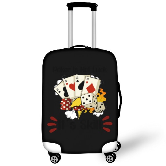Poker Casino Poker Player Gambling Roulette Gift Luggage Covers