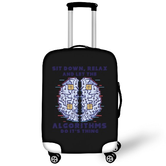 Computer Algorithm Programmer Artificial Luggage Covers