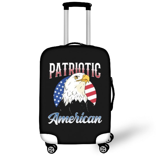 Patriotic American Patriot US USA Luggage Covers