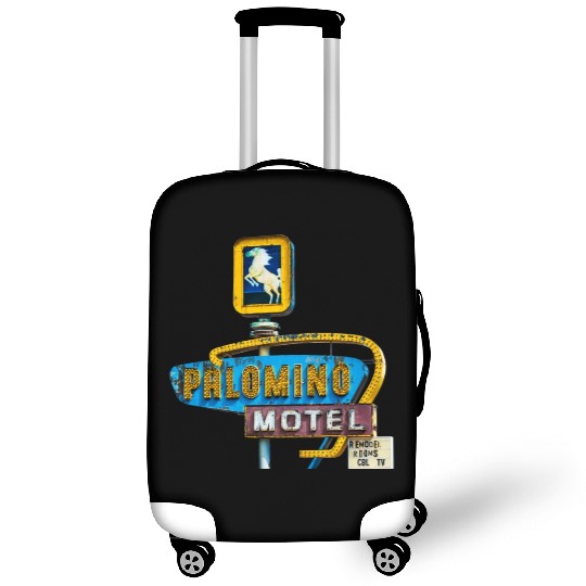 Route 66 Neon Palomino Motel Tucumcari, New Mexico Luggage Covers