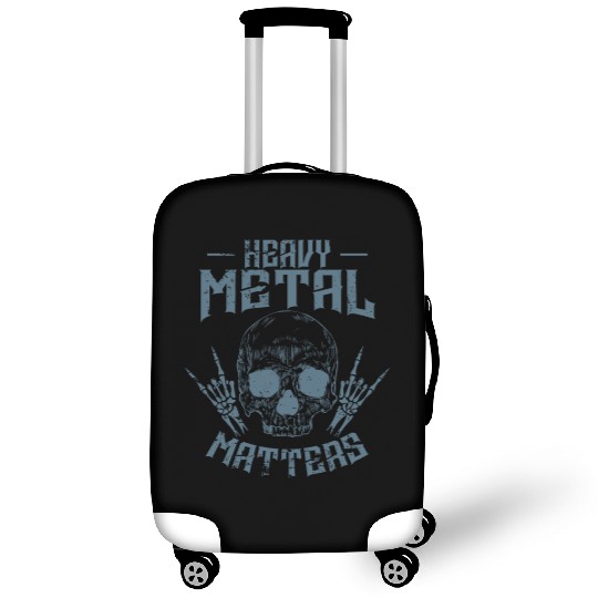 Heavy Metal Matters Bonehead Music Luggage Covers