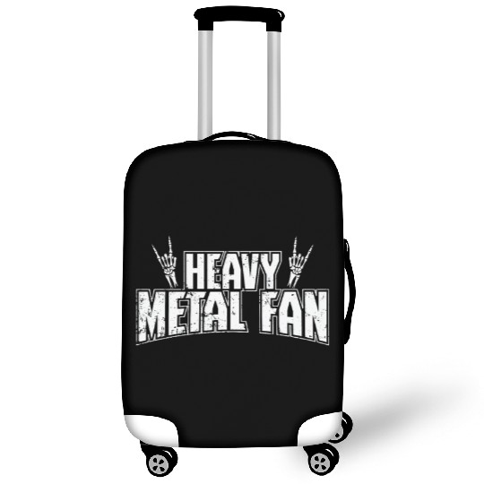 Heavy Metal Fan Music Band Genre Luggage Covers