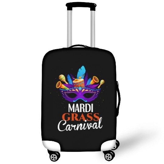 Mardi grass Carnival Luggage Covers