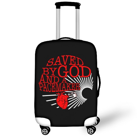 Saved By God And A Pacemaker Luggage Covers, CHD Awareness