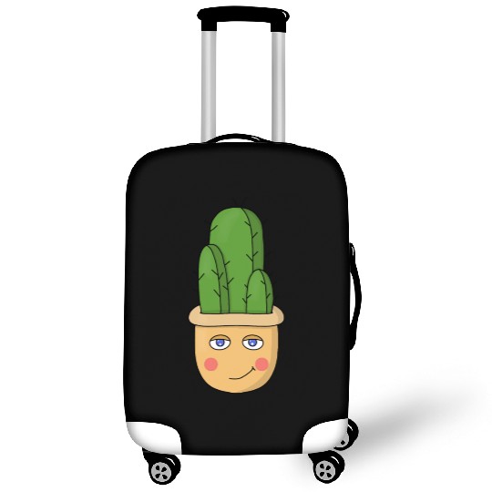 A cute cactus Luggage Covers