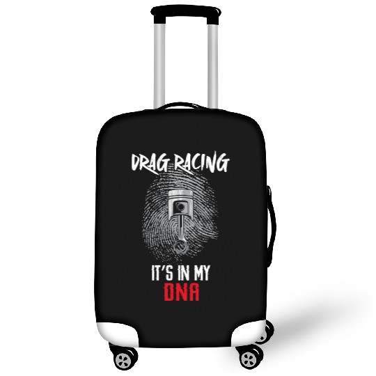 Drag Racing Race Car Fingerprint Luggage Covers