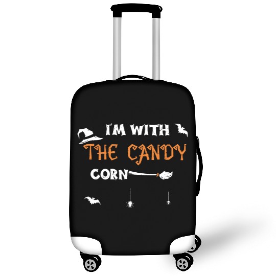 I'm With The Candy Corn Luggage Covers