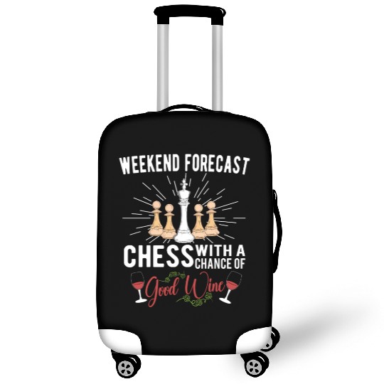 CHESS PLAYER CHESSBOARD CHESS GAME BOARD GAME GIFT Luggage Covers