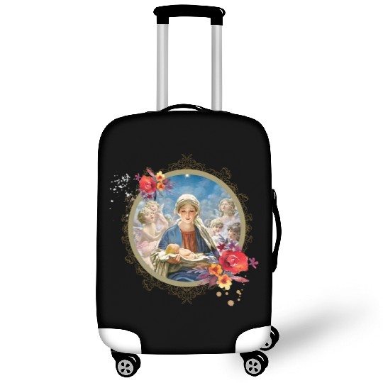 Christmas Nativity Star Blessed Mother Mary Jesus Luggage Covers