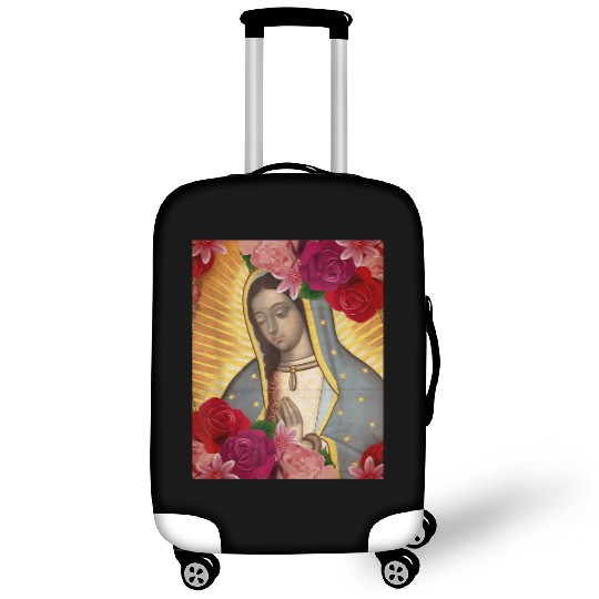 Our Lady of Guadalupe Rose Mexican Catholic Juan D Luggage Covers