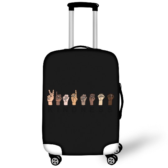 KINDNESS in Sign Language Luggage Covers