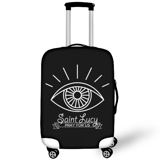 St Lucy St Lucia Patron of Eyes and Blind Catholic Luggage Covers
