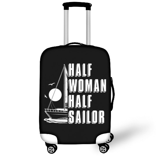Sailing Sailor Lady Luggage Covers