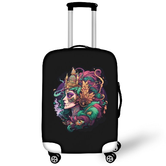 Mardi Gras Mask Queen Luggage Covers
