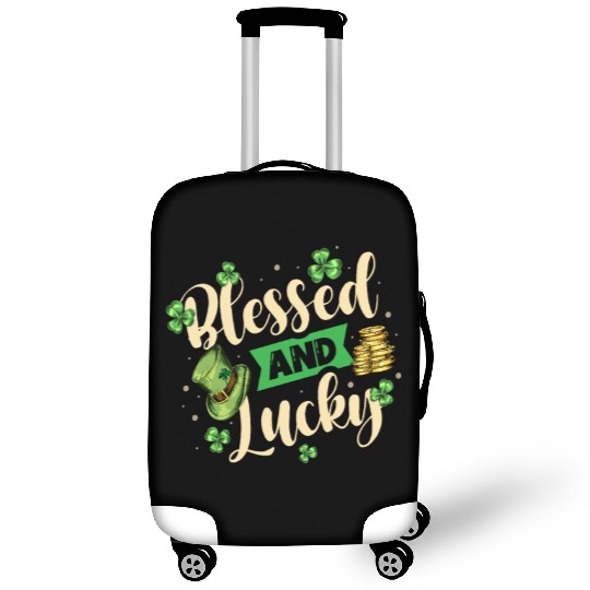 Blessed And Lucky Irish Pride St. Patricks Day Luggage Covers