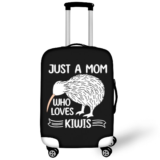 Funny Just A mom Who Loves Kiwis saying Kiwi Bird Luggage Covers