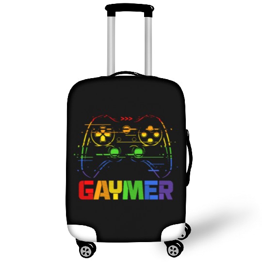 Gaymer LGBT Rainbow Flag Luggage Covers