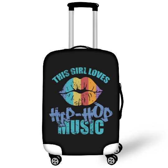 This Girl Loves Hip Hop Music Genre Luggage Covers