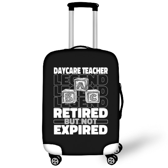 Daycare Teacher Retired Luggage Covers