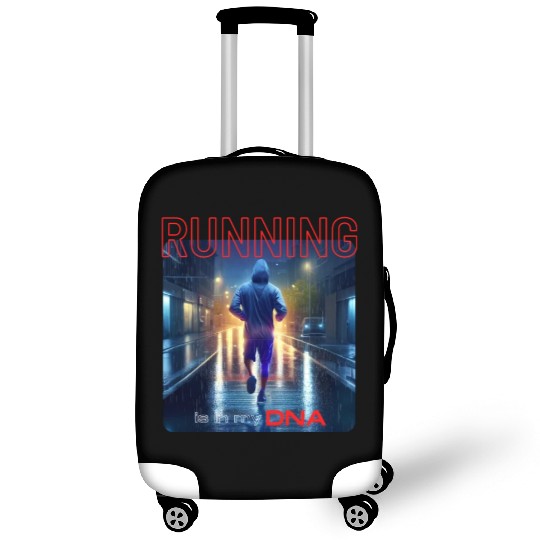 Running Is In My Dna Luggage Covers