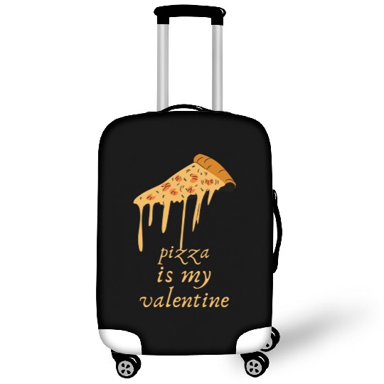 pizza is my valentine valentines day for boys pizz Luggage Covers