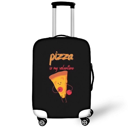 pizza is my valentine valentines day for boys pizz Luggage Covers