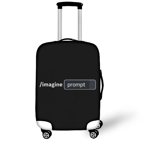 Imagine Prompt AI Art Lover Memo Luggage Covers