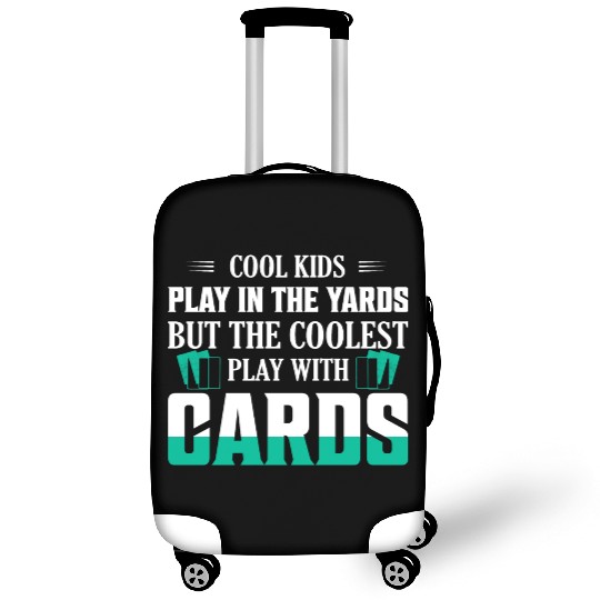 Cool Kids Play In The Yards Funny TCG Trading Car Luggage Covers