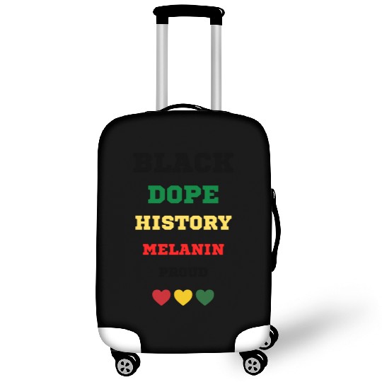 Black and Proud Luggage Covers