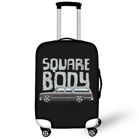 square body Light Silver Luggage Covers