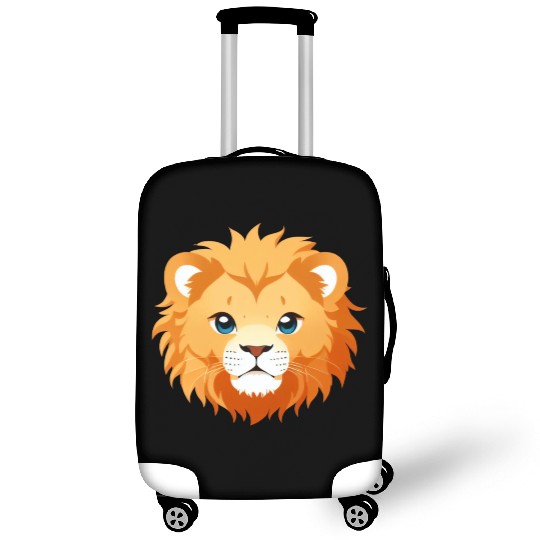 Royal Cartoon Lion - King of the Jungle 2 Luggage Covers