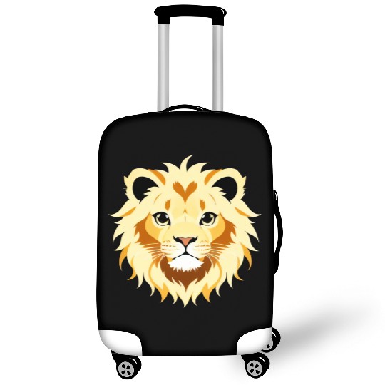 Royal Cartoon Lion - King of the Jungle 4 Luggage Covers